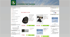 Desktop Screenshot of kauppa.luontokuva.org